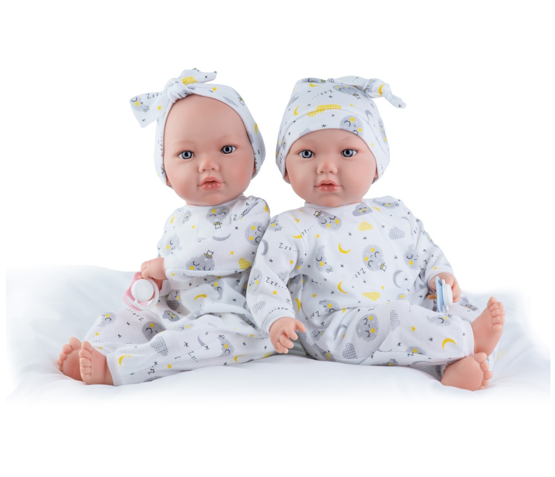 Poupon alina en pyjama - modèle garçon et modèle fille Marina & Pau : photo du produit rappelé le 24/09/2021
