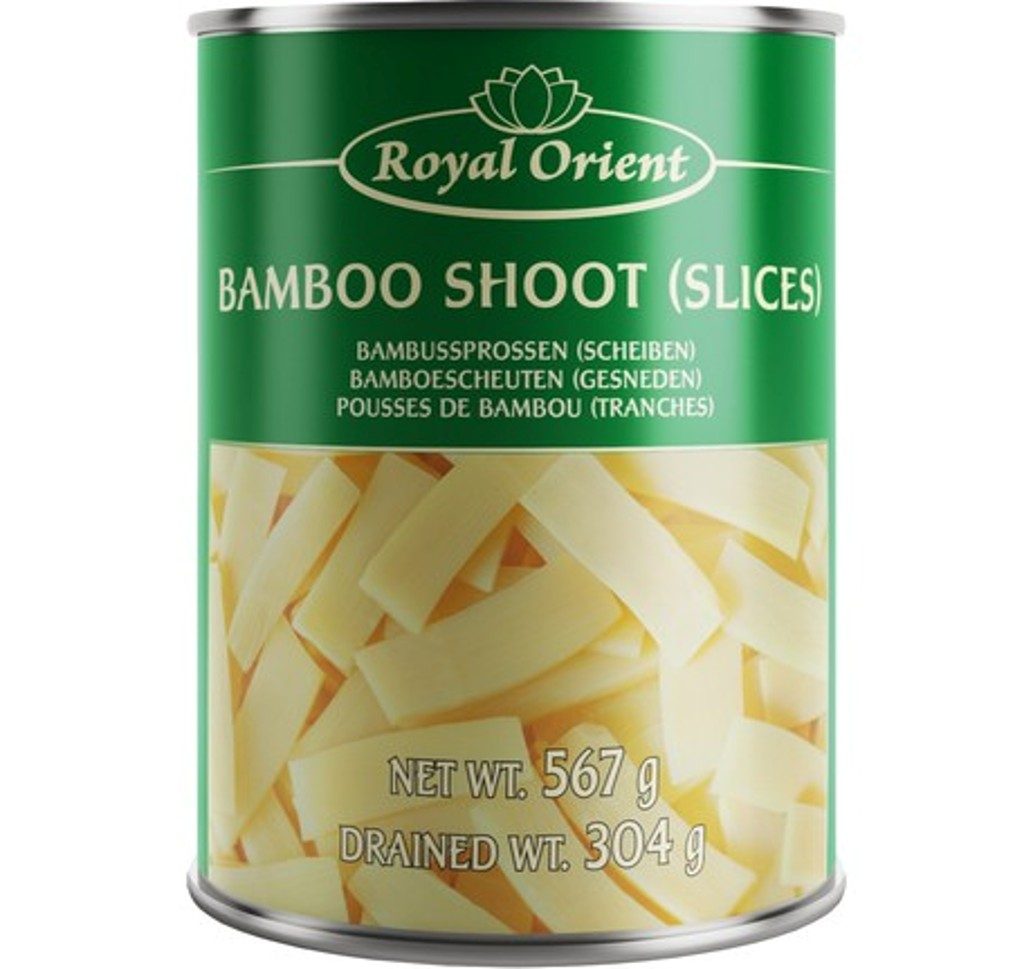 Pousses de bambous en tranches/pousses de bambou en bandes Royal Orient : photo du produit rappelé le 30/09/2026