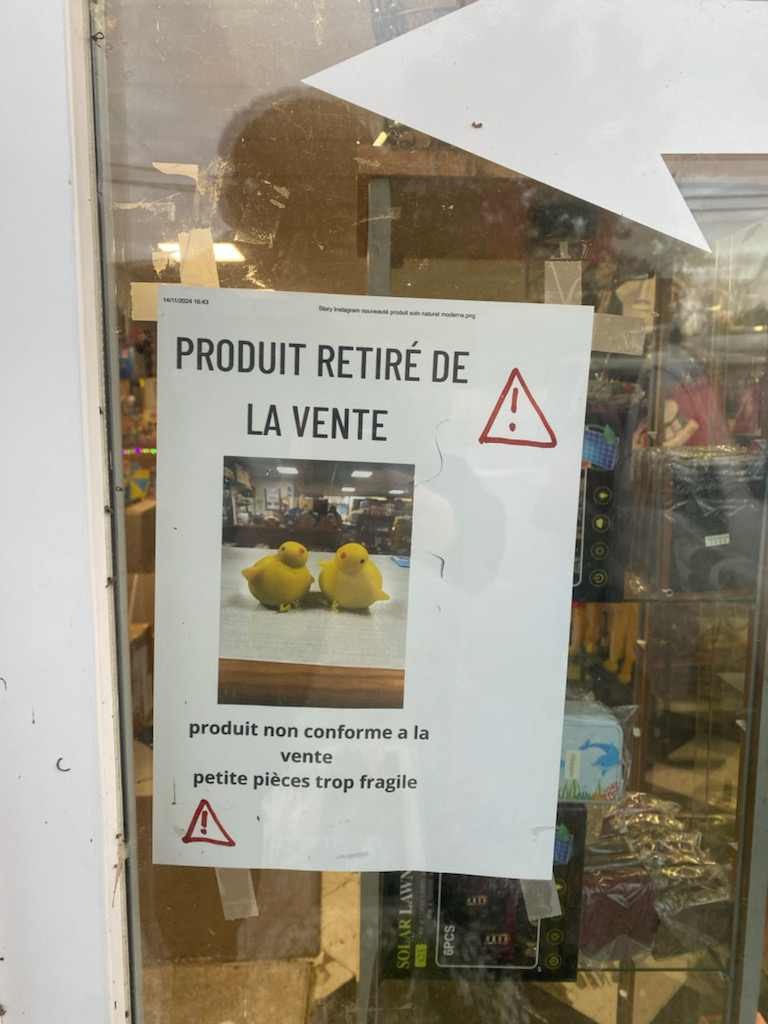 : poussin anti stress gnx-104 gniotek antystreowy Animal Word : photo du produit rappelé le 28/02/2025