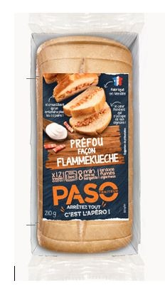 Prefou façon flammekueche Paso : photo du produit rappelé le 03/02/2023