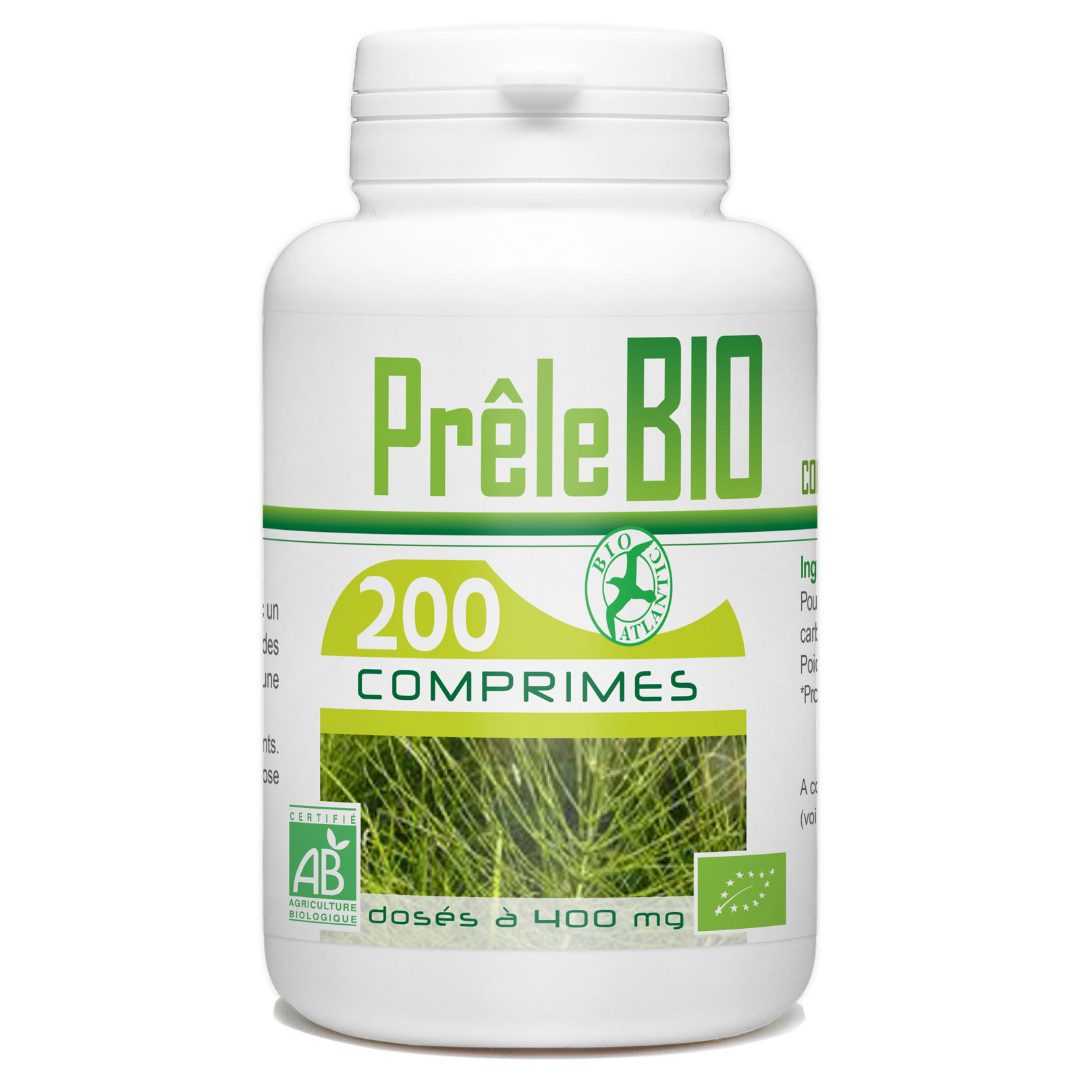 Prêle biologique en comprimés 400mg BIO Atlantique : photo du produit rappelé le 30/11/2021