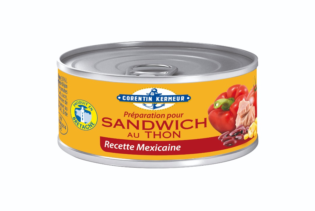 Préparation pour sandwich au thon recette mexicaine Corentin Kermeur : photo du produit rappelé le 17/05/2021