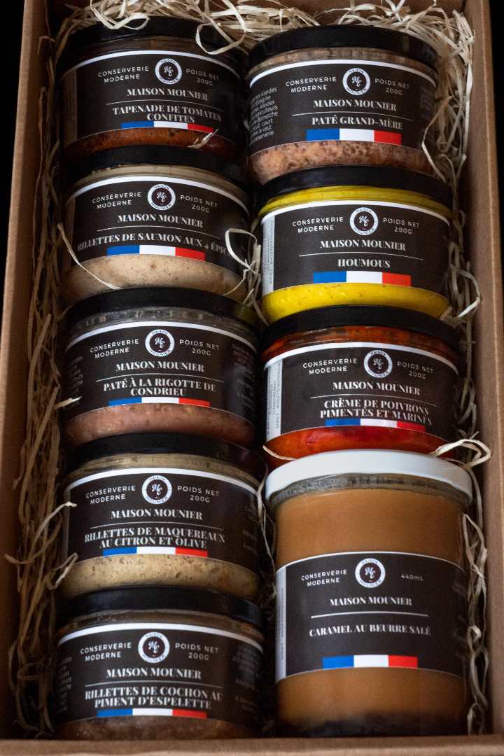 Préparations alimentaires en bocaux verre avec capsule Maison Mounier : photo du produit rappelé le 18/12/2025