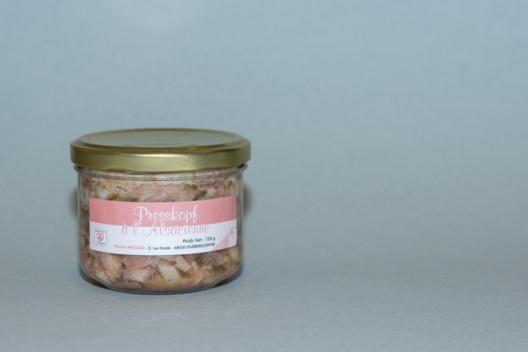 Presskopf - produits à base de porc Maison Metzler : photo du produit rappelé le 28/07/2025
