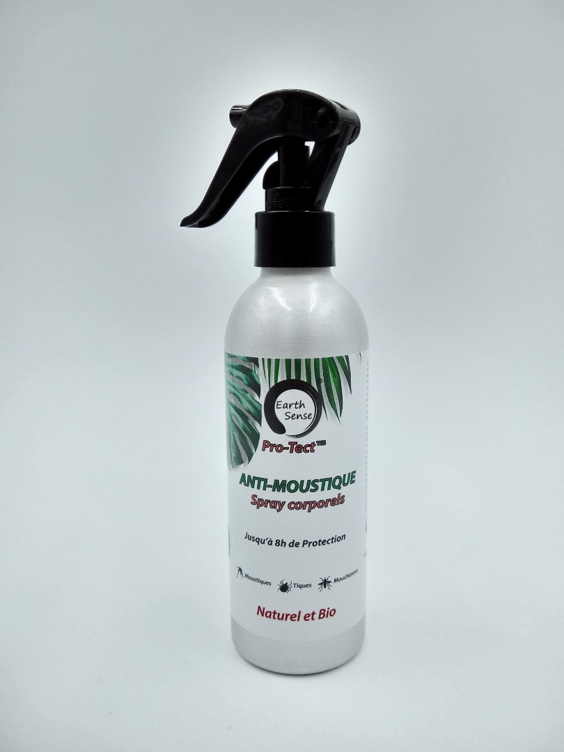 Pro-tect anti moustique spray corporels Earth Sense : photo du produit rappelé le 19/10/2022