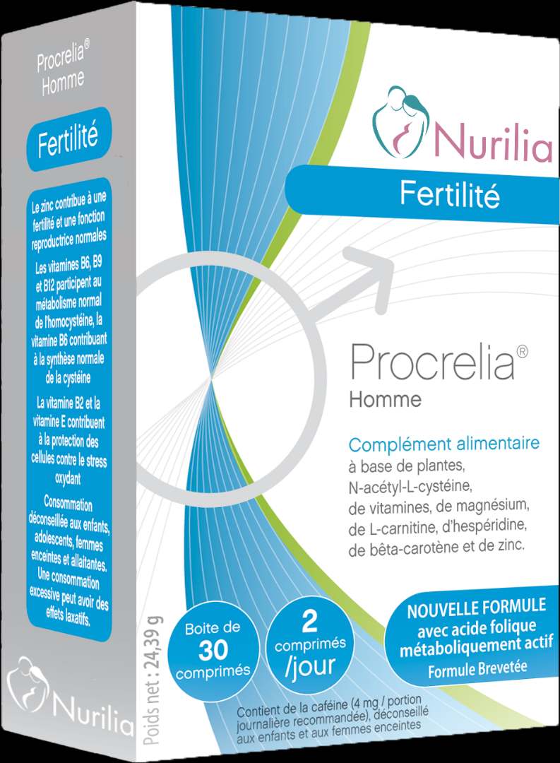 Procrelia homme Nurilia : photo du produit rappelé le 15/11/2021