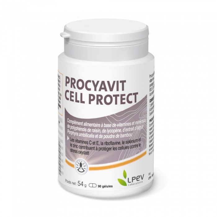 Procyavit cell protect - 90 gélules Laboratoire Lpev : photo du produit rappelé le 18/07/2023