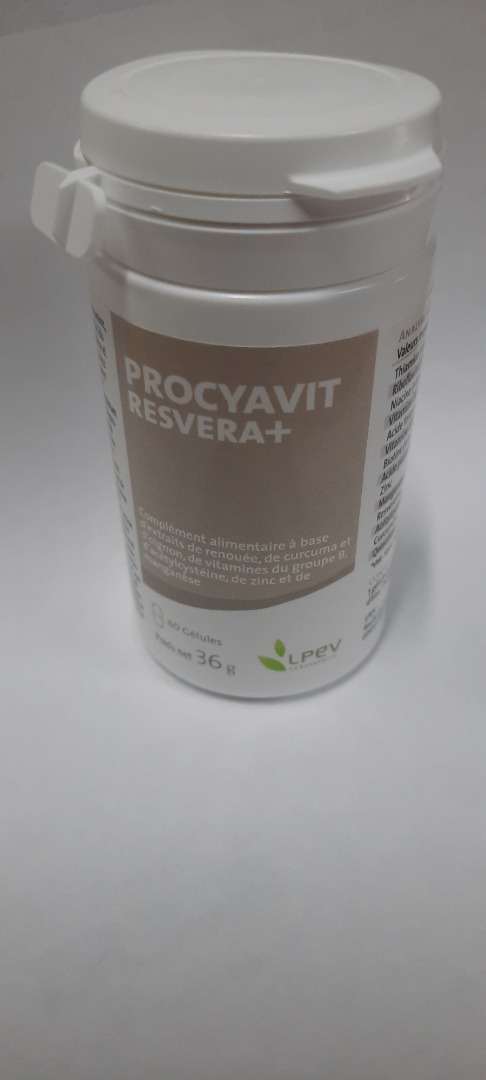 Procyavit resvera Lpev : photo du produit rappelé le 15/04/2022