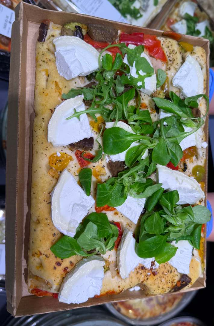 Produits du rayon pizza à base de fromage de chèvre : photo du produit rappelé le 14/08/2025