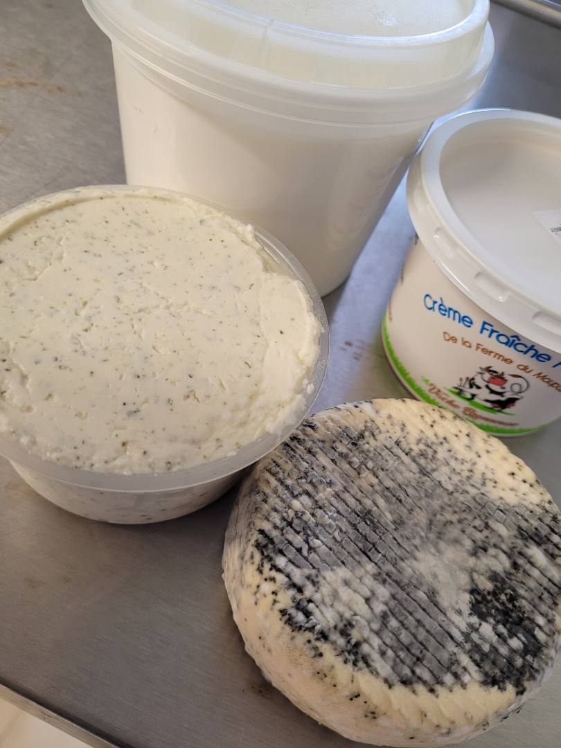 Produits laitiers de vache au lait cru Gaec du Maupas la Vache Brennouse : photo du produit rappelé le 30/03/2022