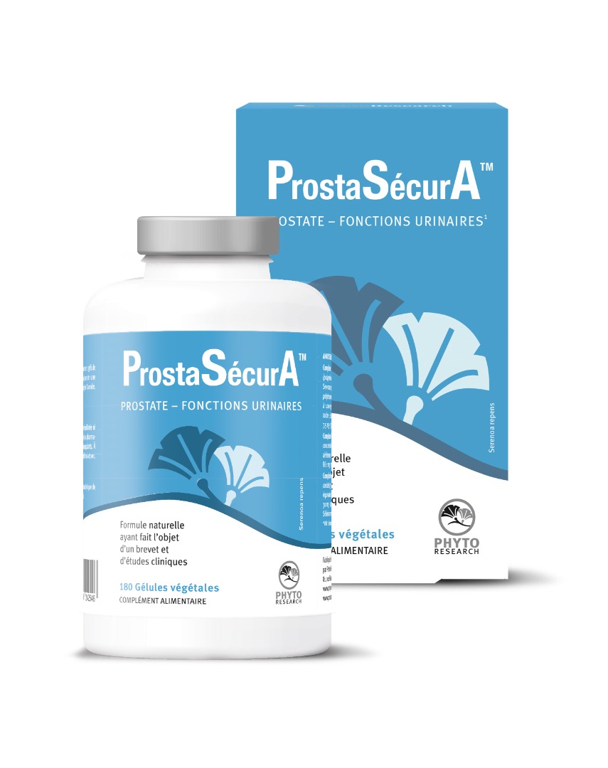 Prostasecura 180 gelules vegetales Phytoresearch : photo du produit rappelé le 14/01/2022