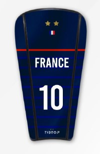 Protège-tibia de football Tibtop : photo du produit rappelé le 25/08/2023