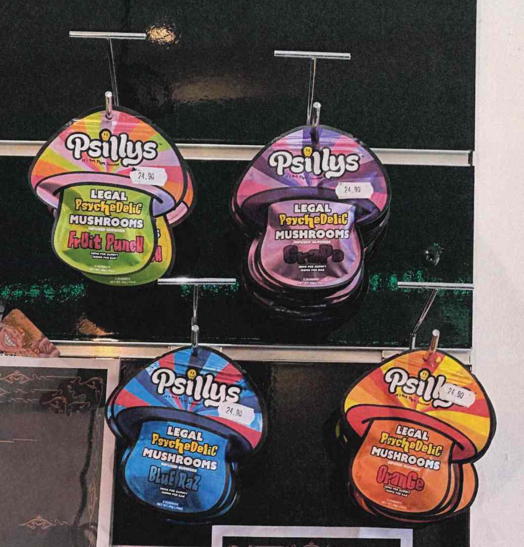 Psillys legal psychedelic mushroom infused gummies : photo du produit rappelé le 01/04/2026