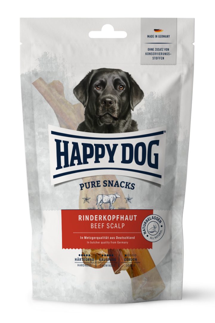 Pure snack peau de bœuf 250g Happy Dog : photo du produit rappelé le 18/12/2025