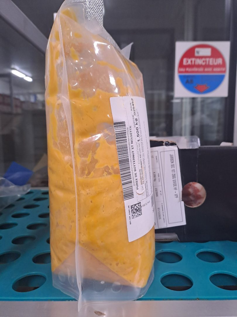 Puree butternut noisette 1.5kg Epc : photo 2 sur 2 du produit rappelé le 08/01/2024