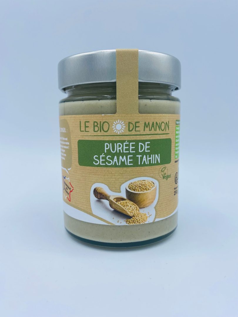 Purée de sésame tahin bio Le BIO de Manon : photo du produit rappelé le 26/05/2025