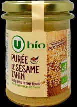 Puree de sesame tahin u bio – 200g : photo du produit rappelé le 07/05/2025