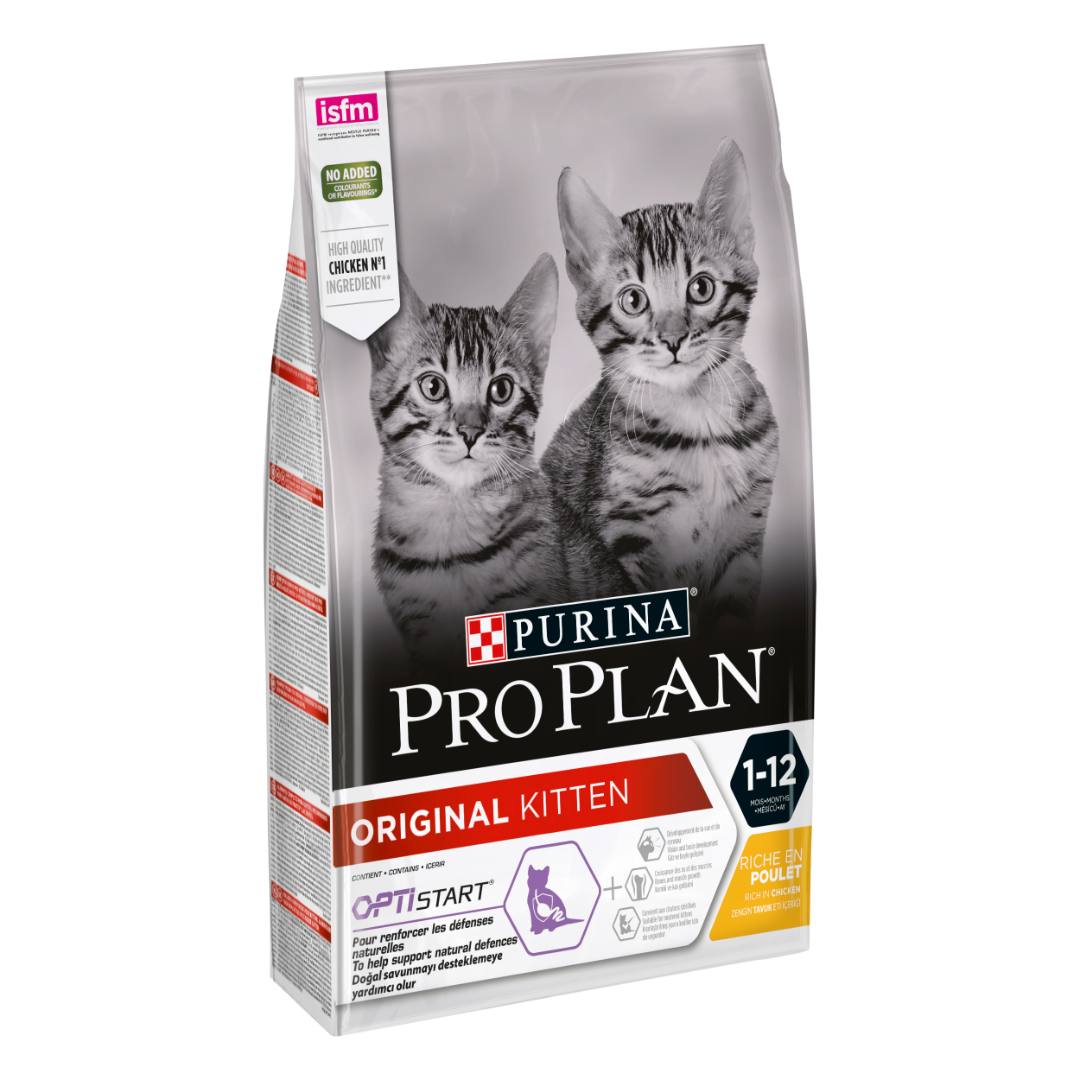 Purina® pro plan® original kitten 1 à 12 mois, riche en poulet : photo du produit rappelé le 08/07/2022