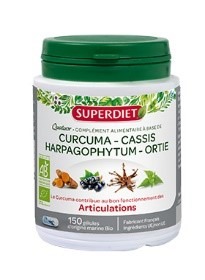 Quatuor articulation bio 150 gel Superdiet : photo du produit rappelé le 07/10/2021