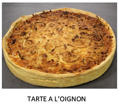 Quiche a partager 1ere partie + tarte a l'oignon Kirn : photo 5 sur 5 du produit rappelé le 01/08/2025