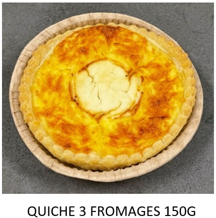 Quiche et tarte individuelles Kirn : photo 2 sur 5 du produit rappelé le 01/08/2025