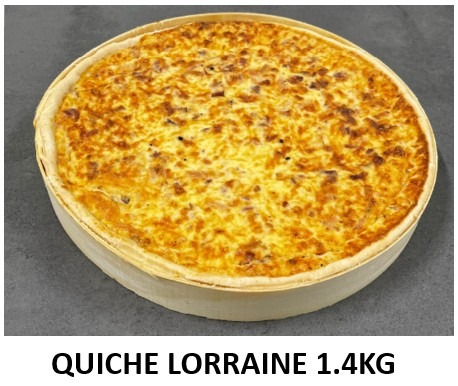 Quiches a partager 1.4kg - 1ere partie Kirn : photo 2 sur 3 du produit rappelé le 01/08/2025