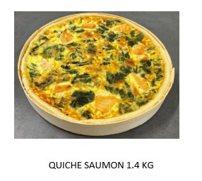 Quiches a partager 1.4kg - 1ere partie Kirn : photo 3 sur 3 du produit rappelé le 01/08/2025