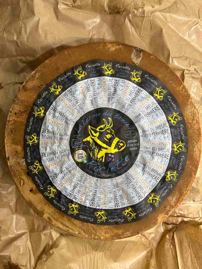 Raclette La Ferme du Breuil : photo du produit rappelé le 08/04/2025