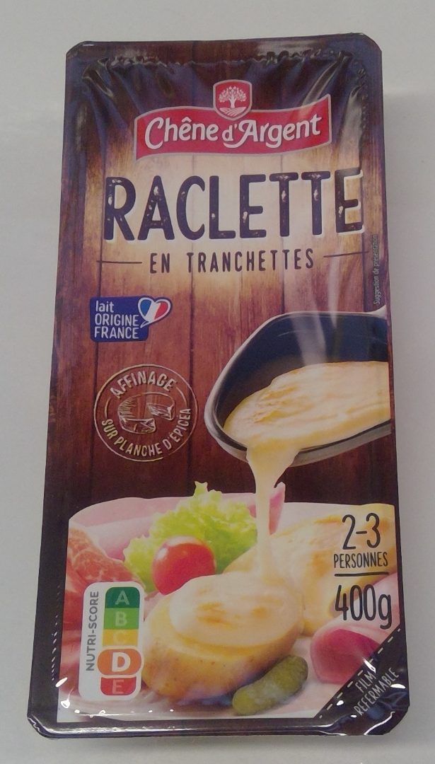 Raclette nature Chêne d'Argent : photo du produit rappelé le 18/09/2025