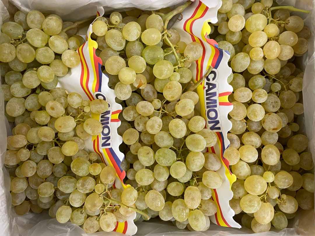 Raisin blanc Camion : photo du produit rappelé le 23/12/2022