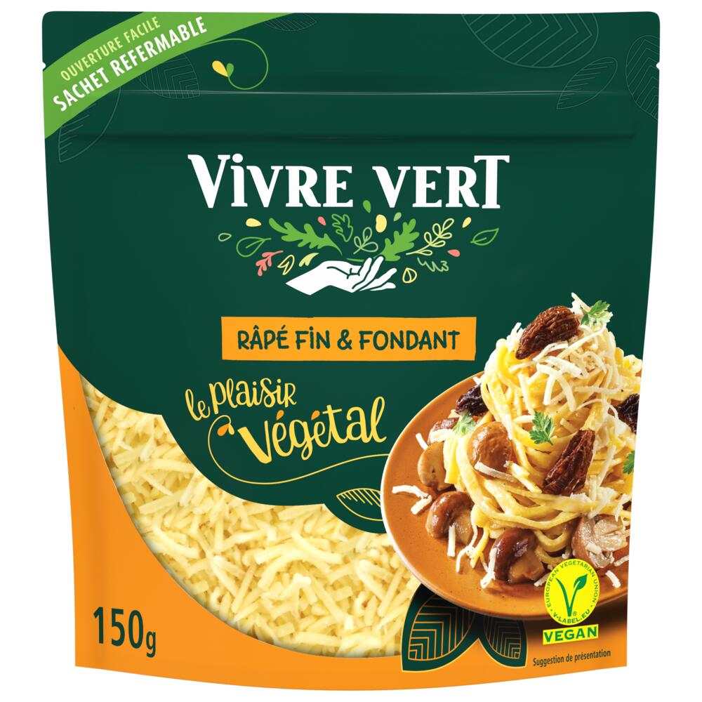 Râpé fin & fondant Vivre Vert : photo du produit rappelé le 11/02/2022