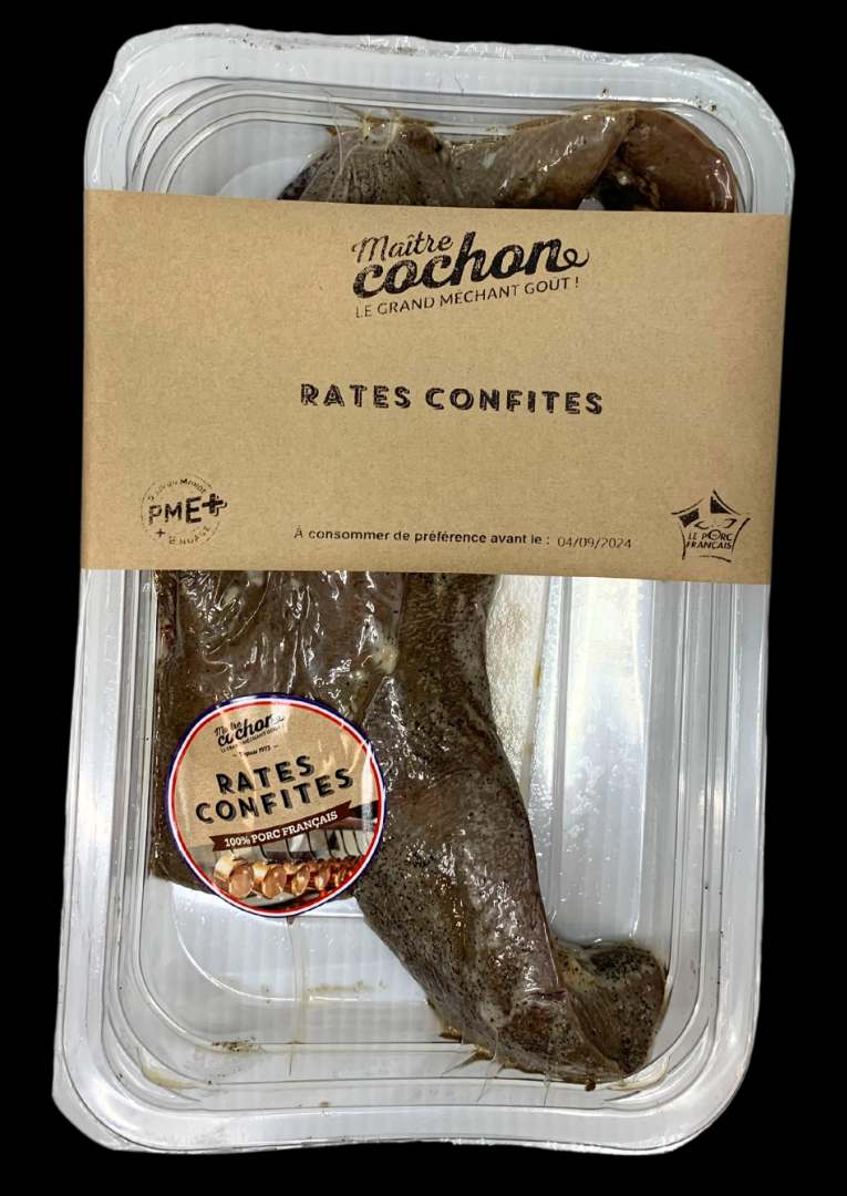 Rates confites x2 Maitre Cochon : photo du produit rappelé le 20/01/2026