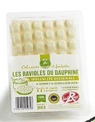 Ravioles du dauphiné IGP label rouge 240 gr Produit du Terroir : photo du produit rappelé le 25/01/2022