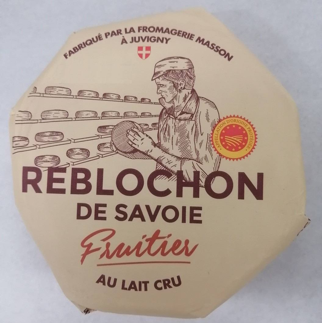 Reblochon de savoie : photo du produit rappelé le 29/10/2025