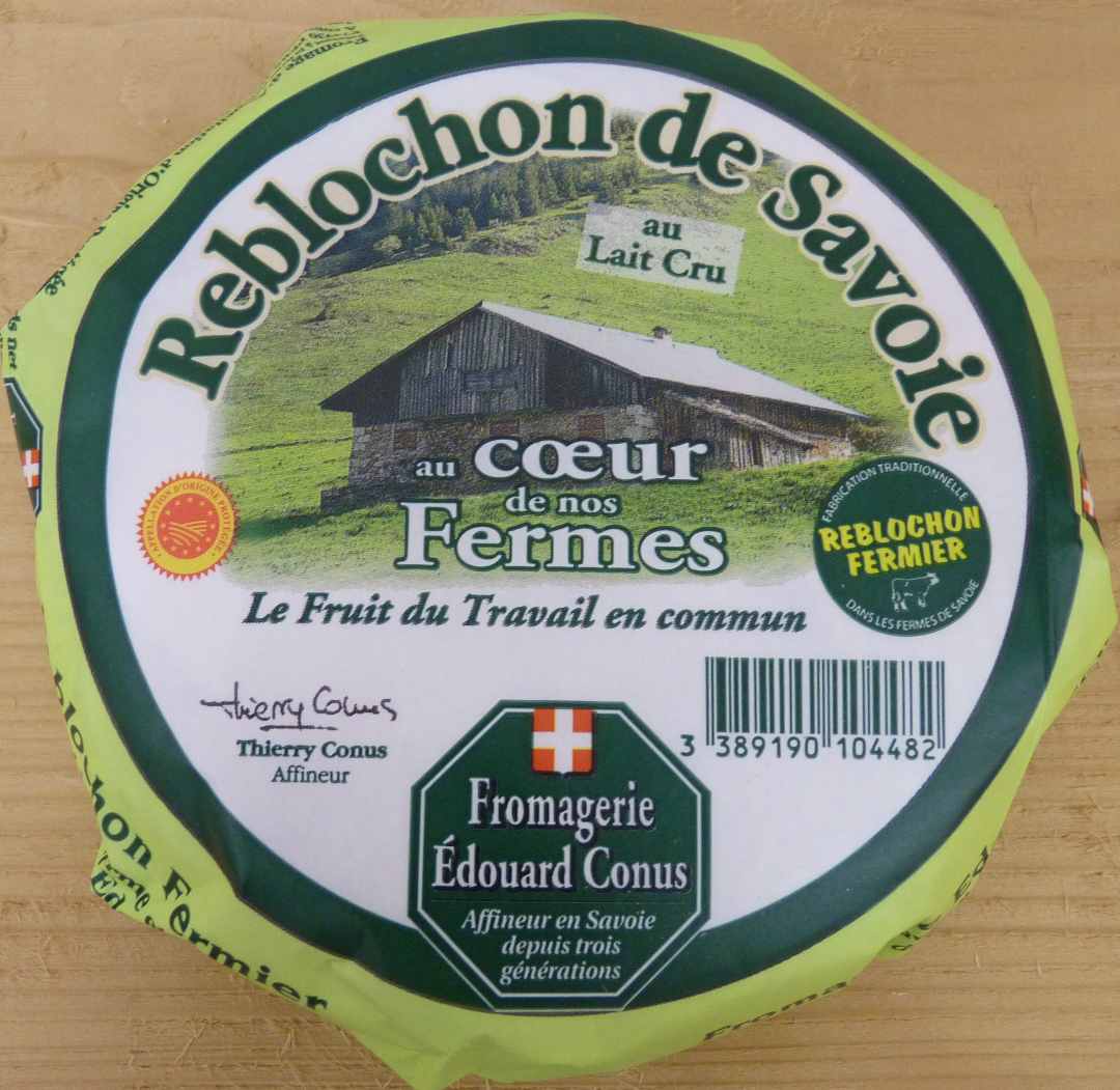 Reblochon de savoie Au Coeur de Nos Fermes : photo du produit rappelé le 18/04/2024