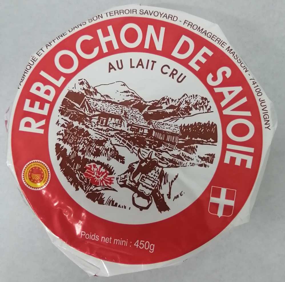 Reblochon de savoie au lait cru : photo du produit rappelé le 03/03/2026