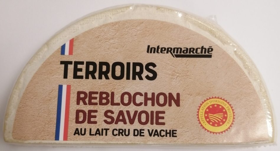 Reblochon de savoie Terroirs : photo du produit rappelé le 12/11/2025