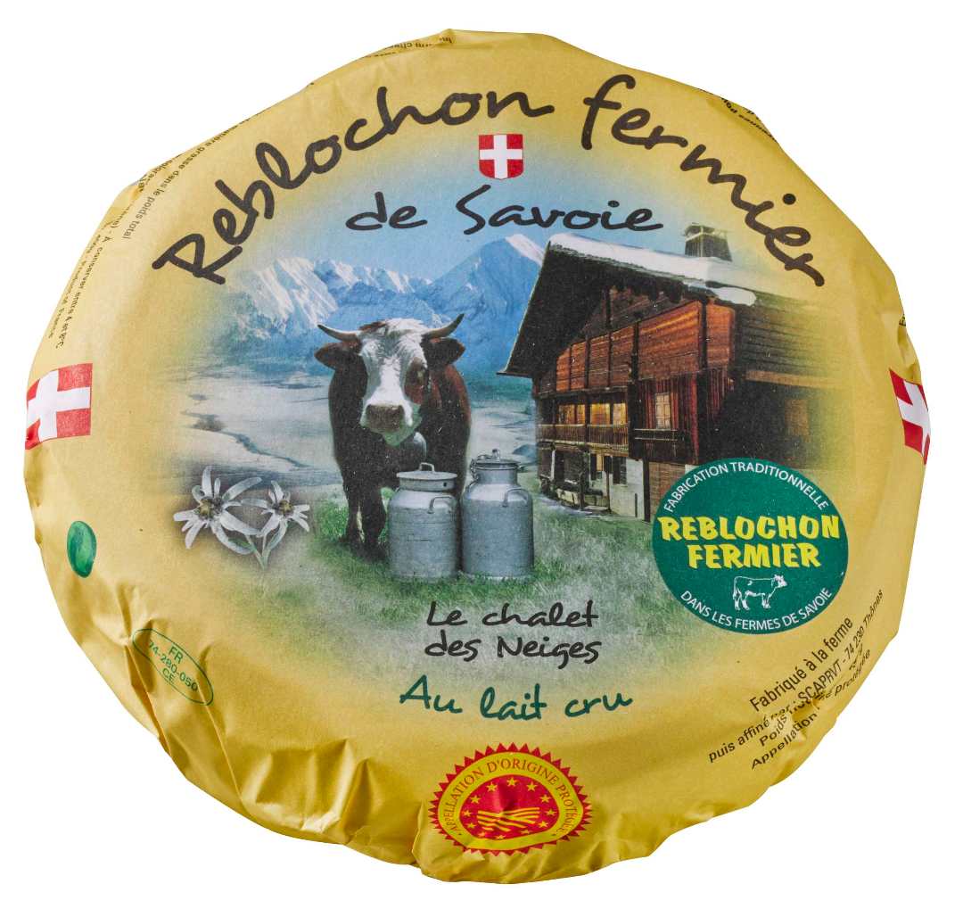Reblochon fermier AOP Le Chalet des Neiges : photo du produit rappelé le 26/05/2026