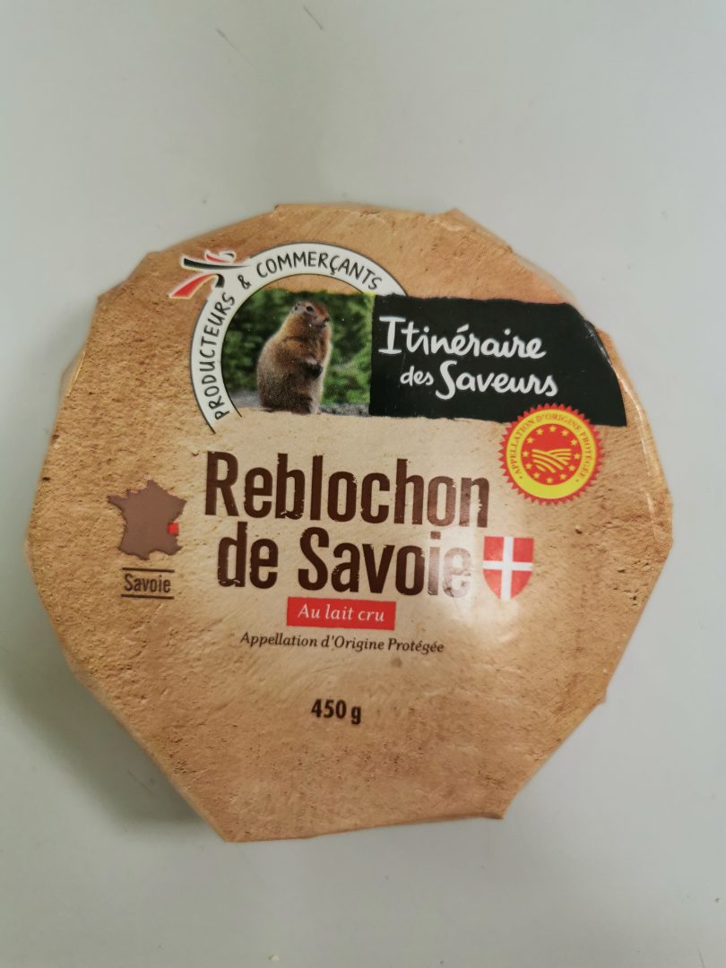 Reblochons de savoie AOP 450g Itineraire des Saveurs : photo du produit rappelé le 17/11/2021