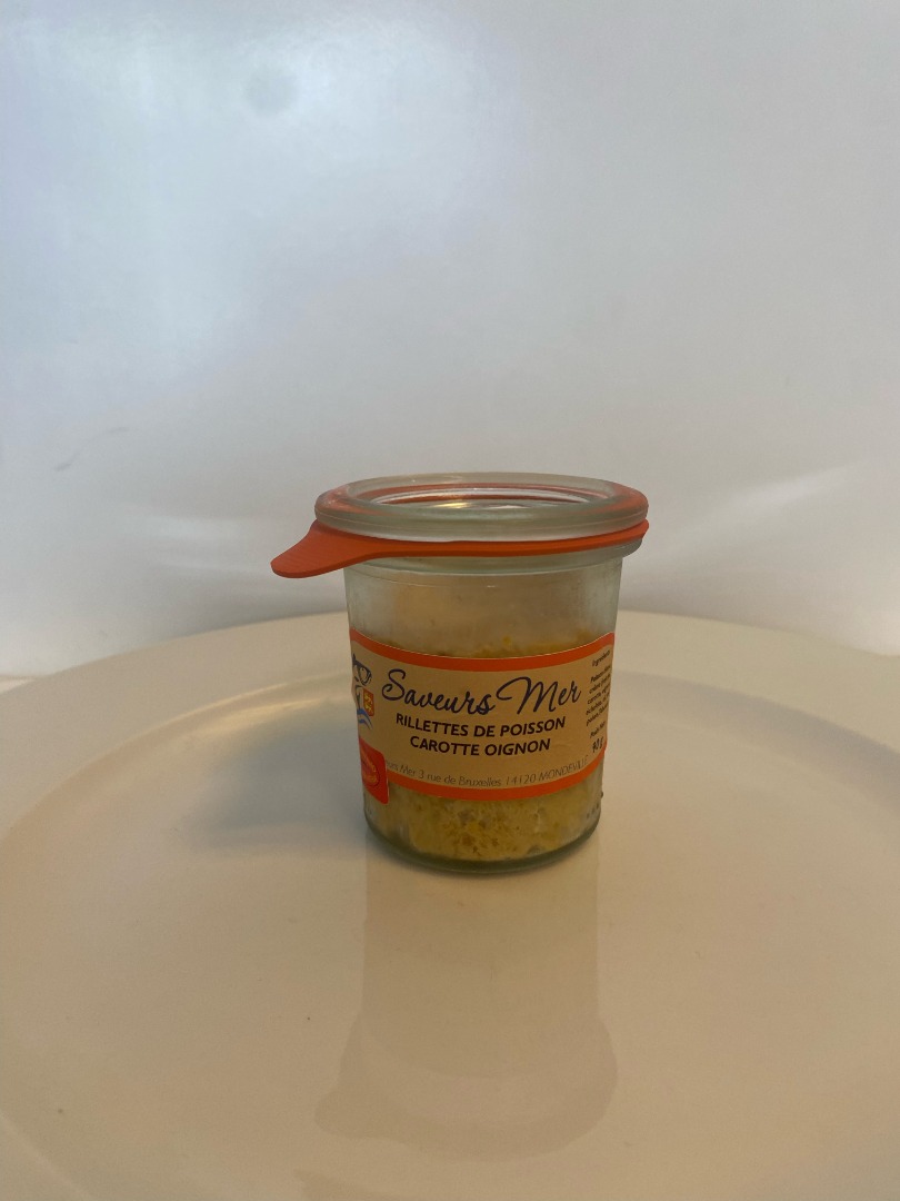 Rillettes 90g et 180g Saveurs Mer : photo du produit rappelé le 12/10/2023