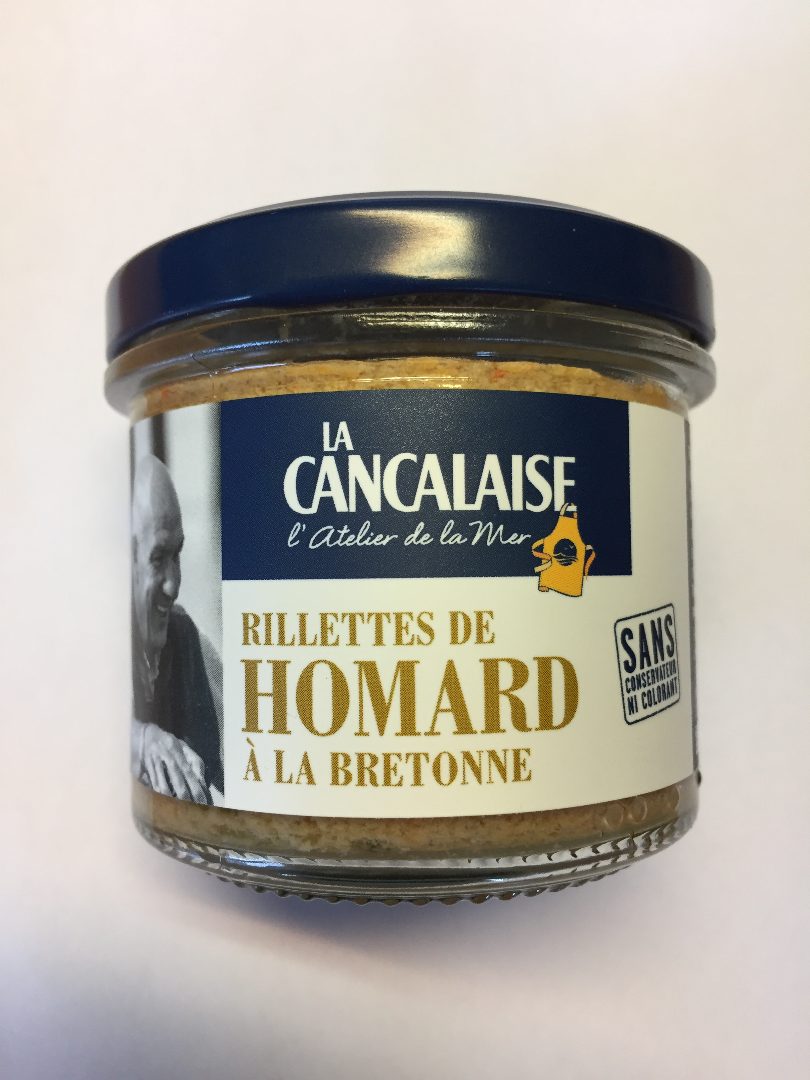 Rillettes de homard à la bretonne La Cancalaise : photo du produit rappelé le 20/02/2023