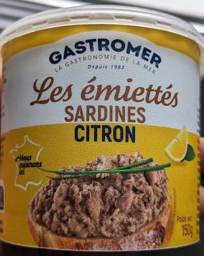 Rillettes de poisson Gastromer : photo 5 sur 5 du produit rappelé le 19/08/2026