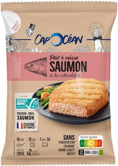 Rillettes de thon - rillettes de saumon Cap Océan : photo 5 sur 5 du produit rappelé le 19/08/2026