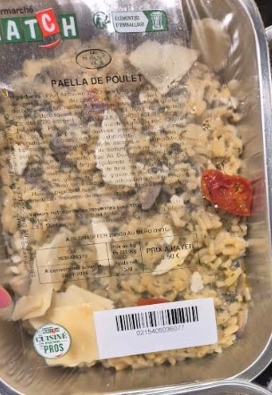 Risotto aux champignons CPNP : photo du produit rappelé le 06/07/2026