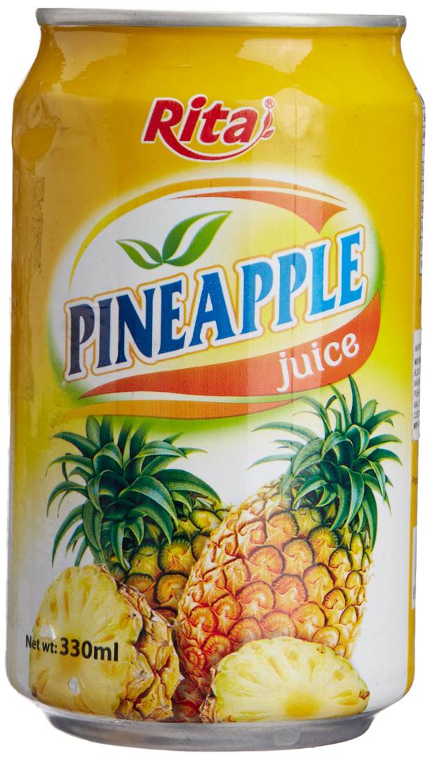 Rita juice ananas 330ml : photo 2 sur 2 du produit rappelé le 26/09/2024