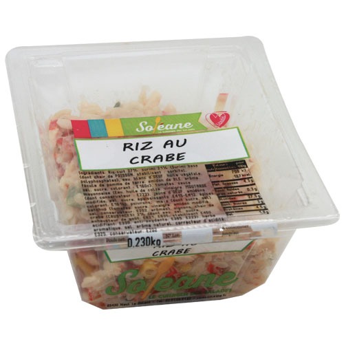 Riz au crabe Soleane : photo du produit rappelé le 28/04/2022