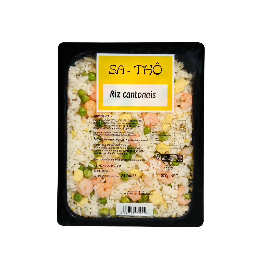 Riz cantonais 300g Sa-Tho : photo du produit rappelé le 23/07/2025