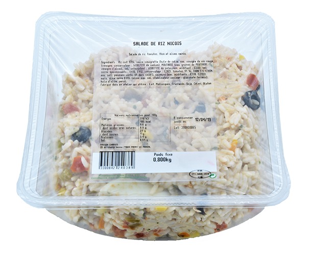 Riz nicois Maison Chapuis : photo 2 sur 2 du produit rappelé le 09/11/2023