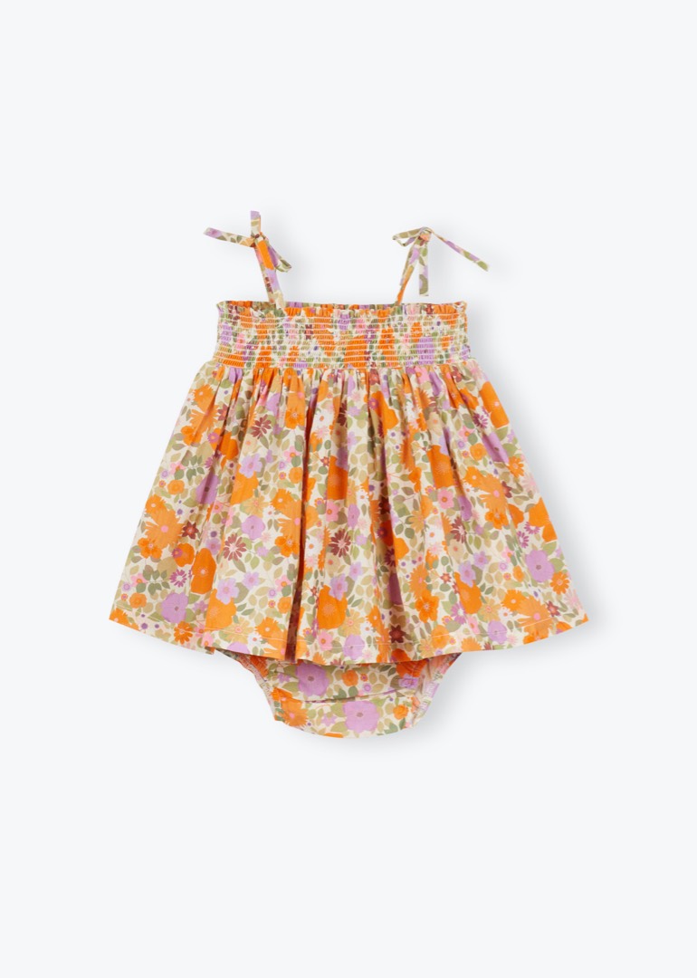 Robe bebe imprime fleurs darielle Arsene et les Pipelettes : photo du produit rappelé le 12/05/2023