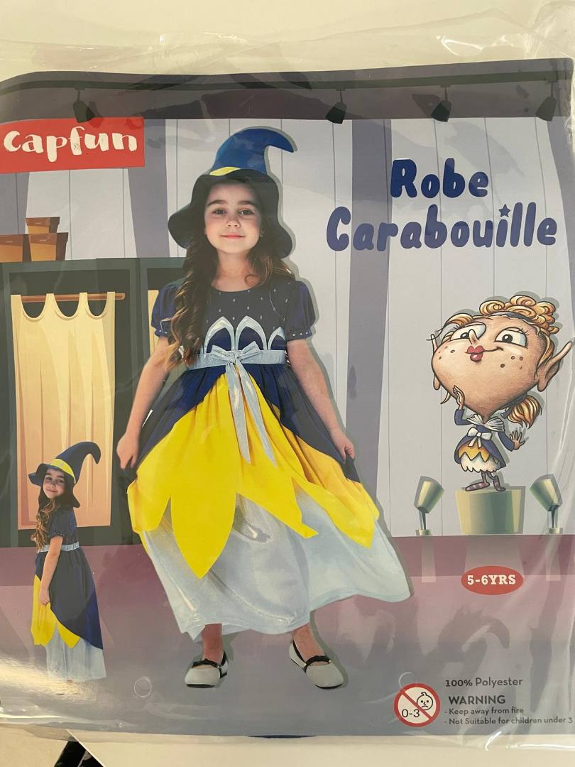 Robe carabouille bleue Capfun : photo du produit rappelé le 09/08/2024